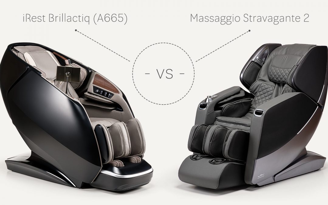 iRest Brillactiq (A665) vs Massaggio Stravagante 2 – porównanie foteli masujących