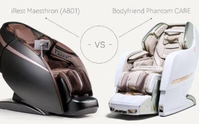 iRest Maesthron (A801) vs Bodyfriend Phantom Care – porównanie foteli masujących