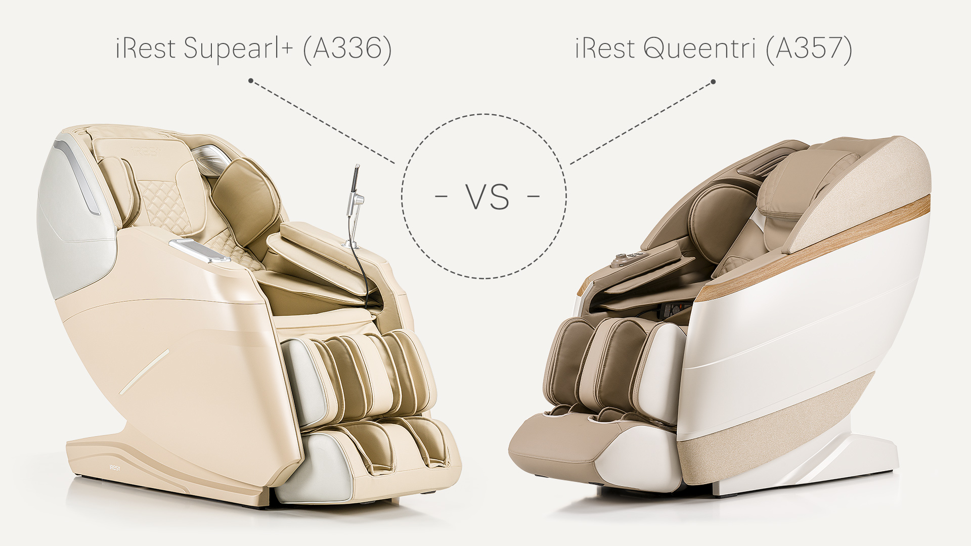 iRest Supearl+ (A336) vs iRest Queentri (A357) – porównanie foteli masujących iRest Supearl+ (A336) vs iRest Queentri (A357) – porównanie foteli masujących