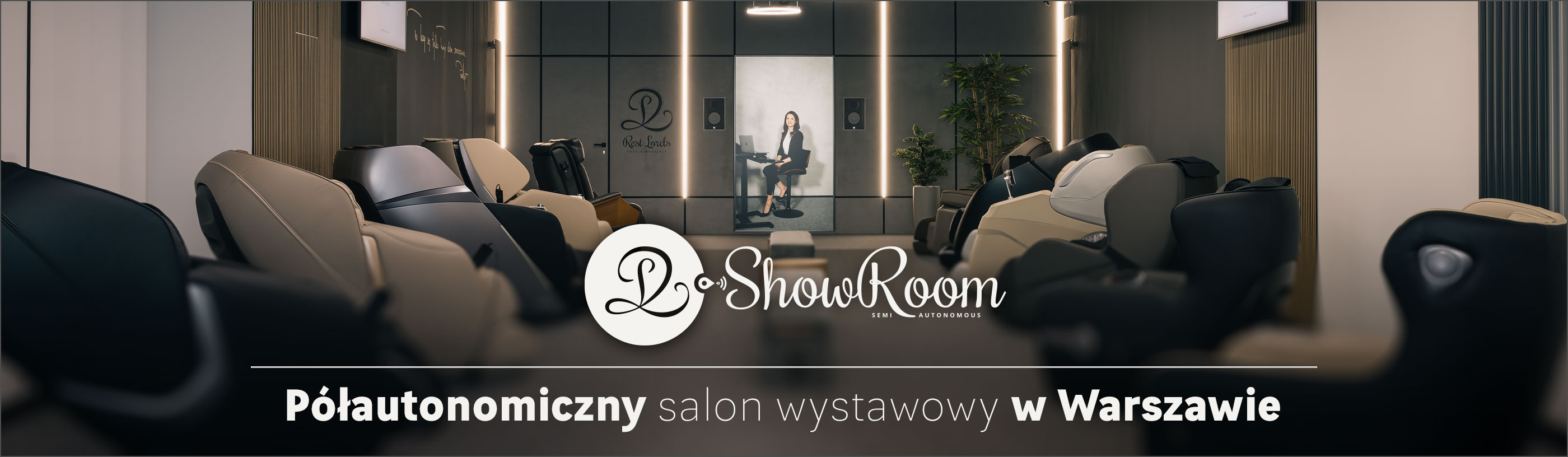 Półautonomiczny salon foteli masujących R-ShowRoom