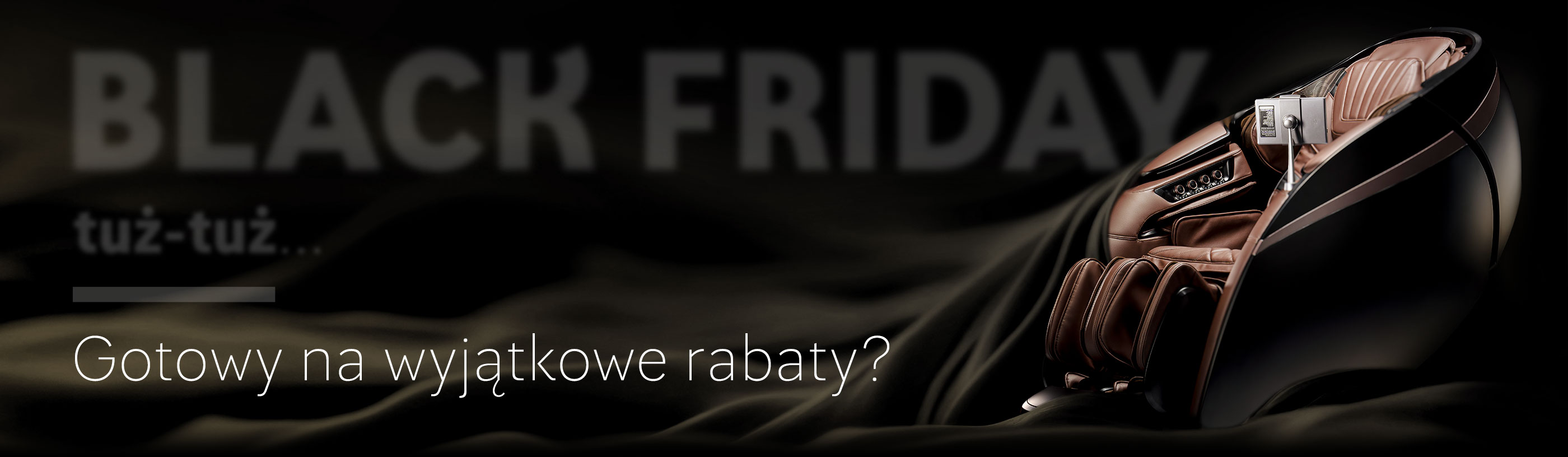 Rest Lords fotele masujące - Black Friday tuż tuż baner