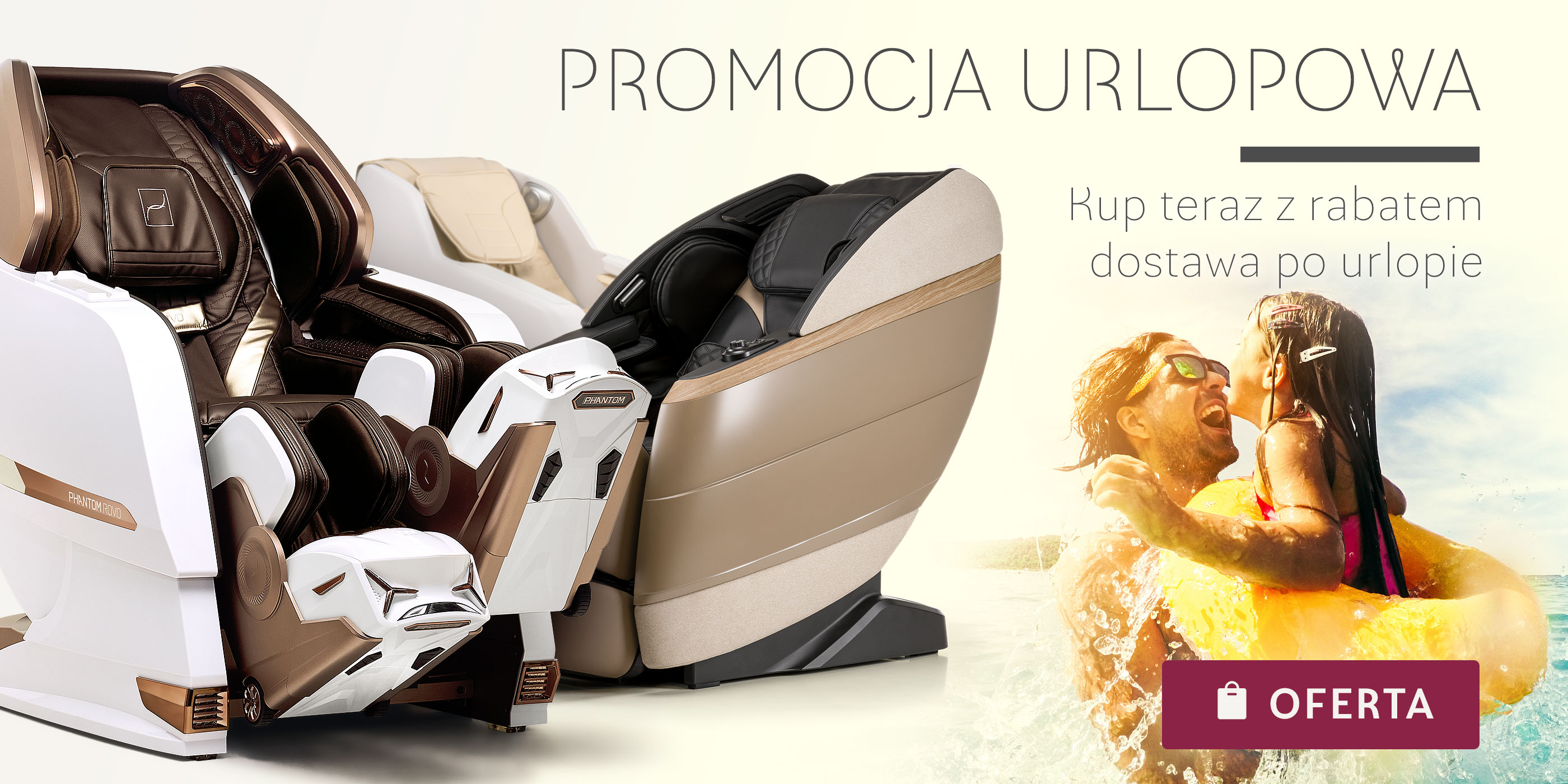 Fotele Masujące Rest Lords - Promocja Urlopowa