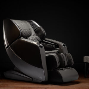 Czarny fotel masujący Massaggio Stravagante 2