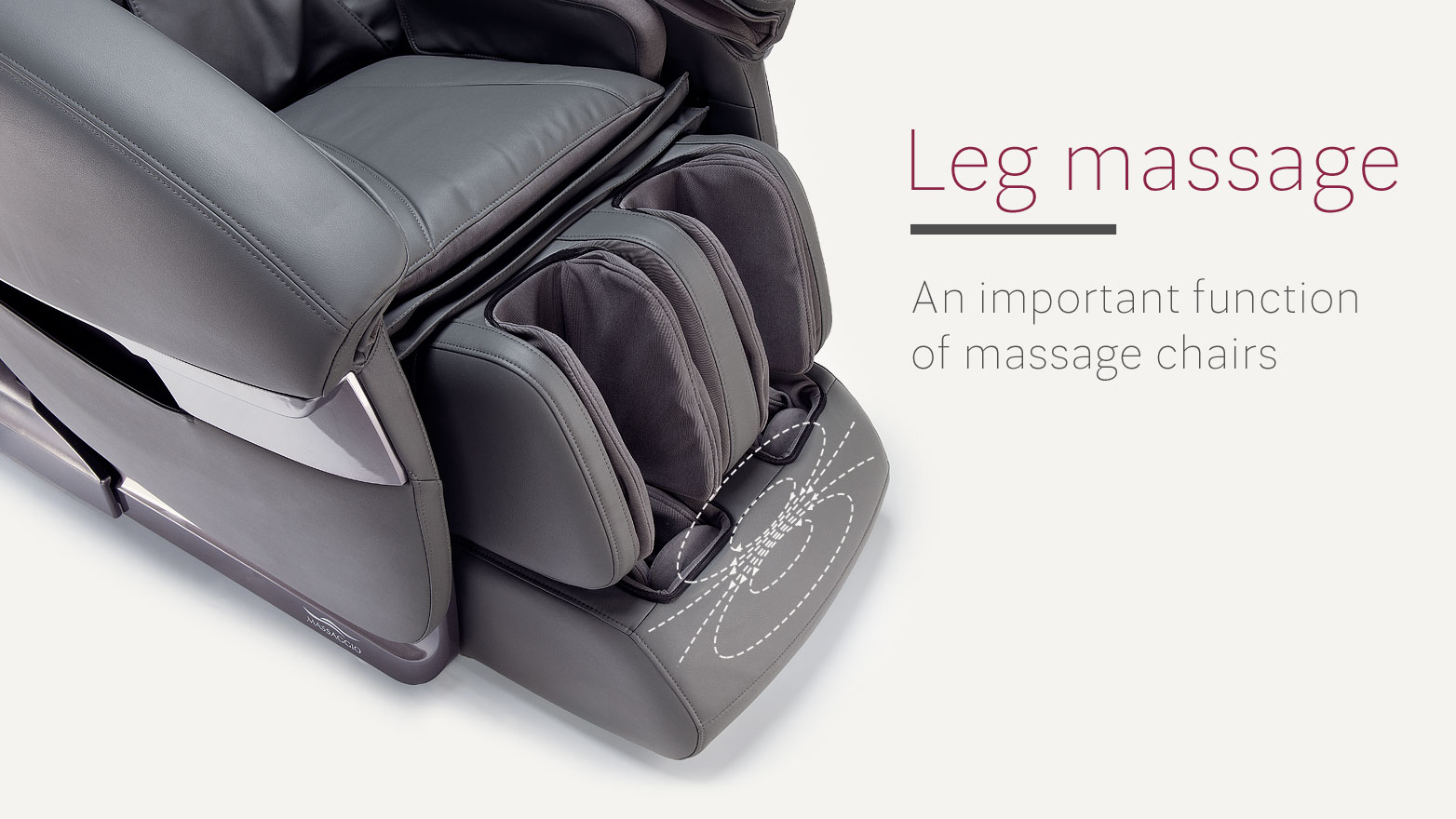Leg massage in massage chair | Massage chairs - Rest Lords